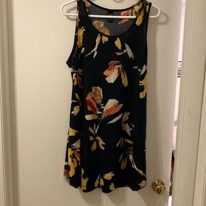 Floral Sleeveless Dress or Swim Cover